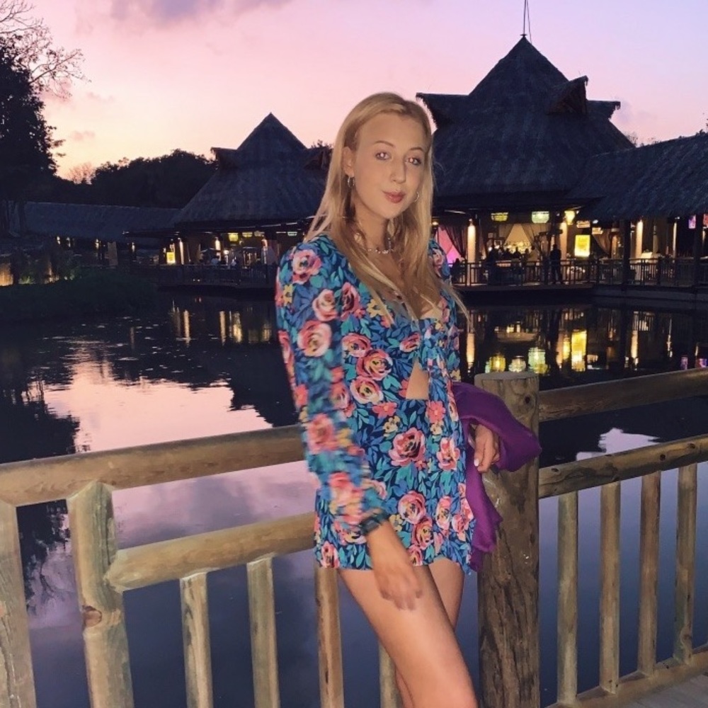 Floral romper